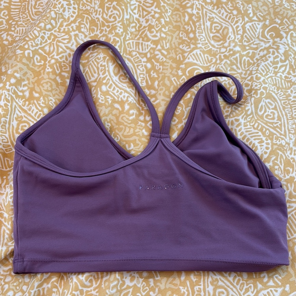 PARAGON Purple Racerback Bra Intimates - Picture 2 of 4